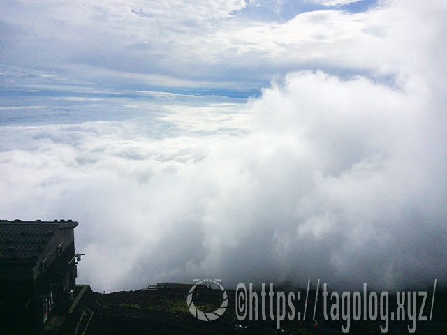 須走口ルート山頂